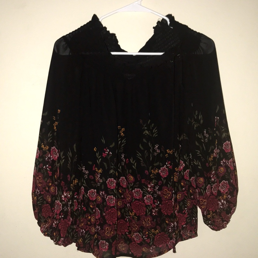 Long sleeve blouse